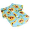 Pet T Shirt Cotton Soft Cute Sun Flower Printed Fashionable Dog Summer Vest Clothes for Puppy Cats