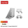 FYZ 4080 Aluminum Profile Angle Bracket Connector Kit