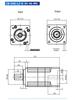 High-Precision Helical Planetary Gearbox with Servo Stepper Motor (40/60/90/115 Reducer)