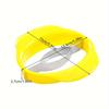 Durable Plastic Mango Cutter with Easy-Grip Handle, Creative Kitchen Gadget for Peeling and Pitting, Efficient Fruit Slicer for Perfect Mango Slices