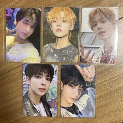 [USED] TXT Taehyung Yongjun Hueningkai Trading Card Set of 5