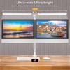Double Head LED Desk Lamps Dimmable Led Computer Monitor Light Adjustable USB Table Lamp Office Study Reading Lighting Fixture