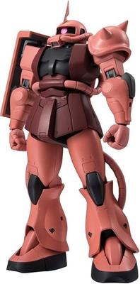 TAMASHII NATIONS ROBOT Spirits Mobile Suit Gundam SIDE MS MS-06S Chars Zaku ver. A.N.I.M.E. (Wiederverkaufsversion) Ca.. 125mm PVC & ABS lackiert beweglich