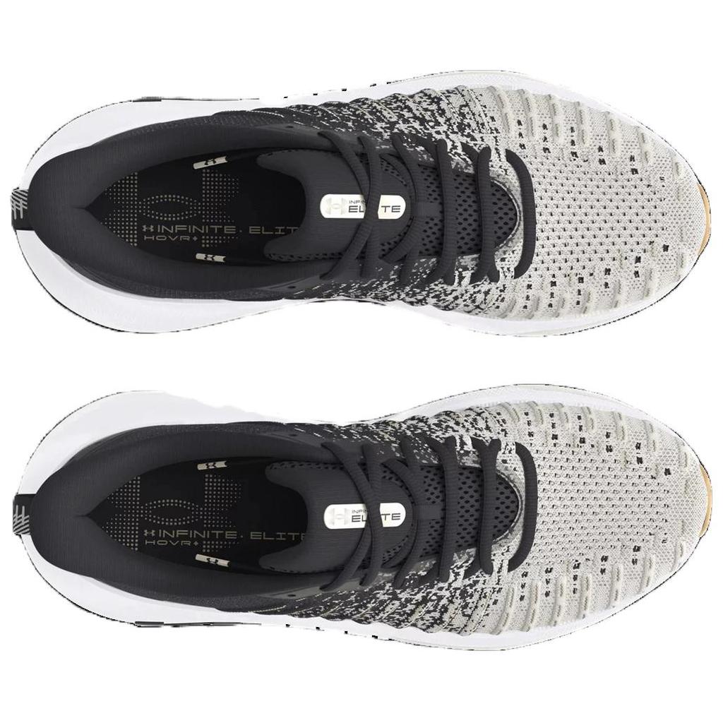 Under Armour HOVR Infinite Elite Anthracite White Clay Women Sneakers Black Summit-White 3027199-104