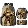Zaino Spoof Skibidi Toilet Man Zaino Scuola Elementare Borsa Astuccio
