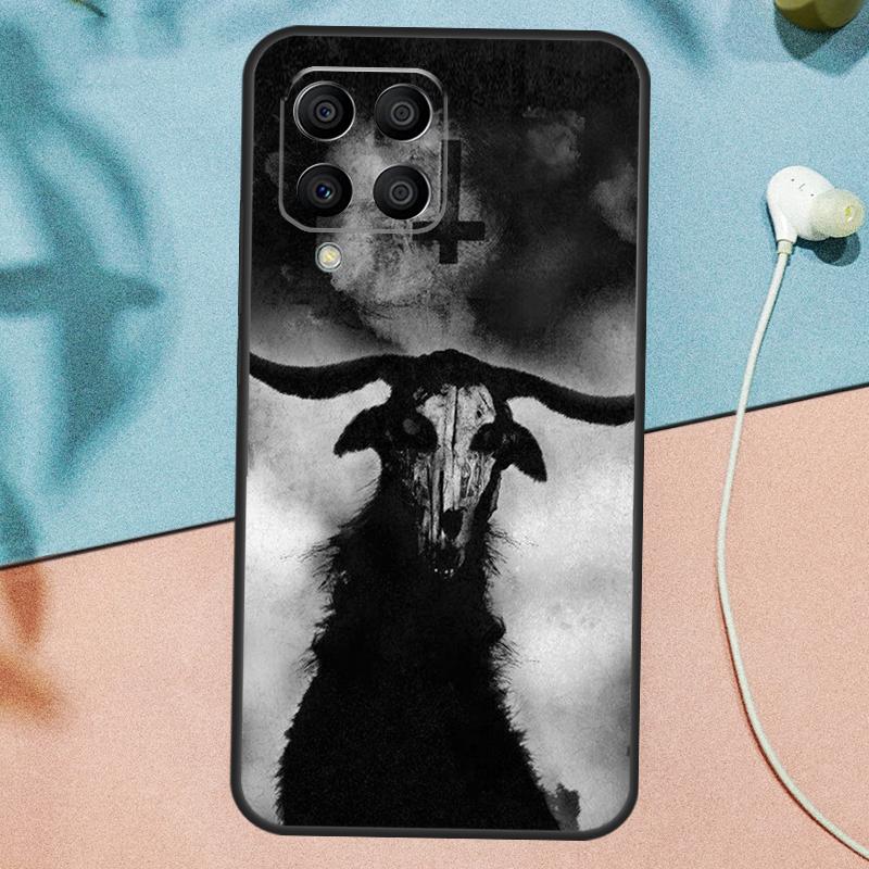 Devil Satan Dark Art Case For Samsung Galaxy M12 M32 M52 M13 M23 M33 M53 M14 M34 M54 M20 M30s M21 M31 M51 Cover
