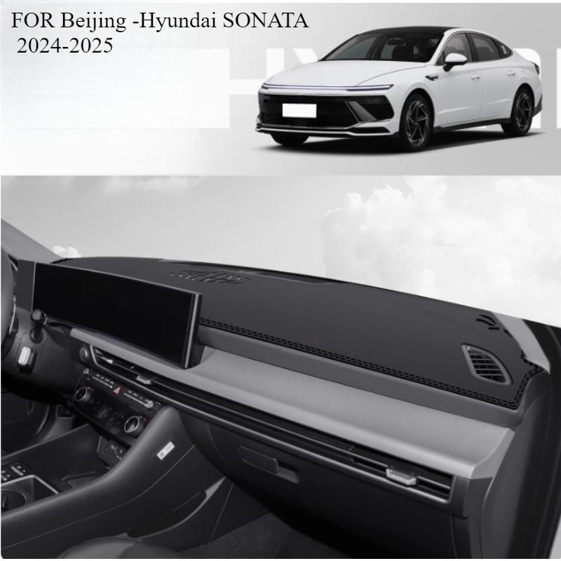 FOR Beijing -Hyundai SONATA 2024-2025 Car Dash Mat Dashmat Dashboard Mat Cover Sun Shade Dash Board Cover Carpet Accessories