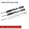 3D ABS AMG Car Emblem Sticker for Mercedes benz AMG A B C E G CLA GLK NGSD6 CLASS W221 W212 W213 W176 W205 W177 X253 Decoration