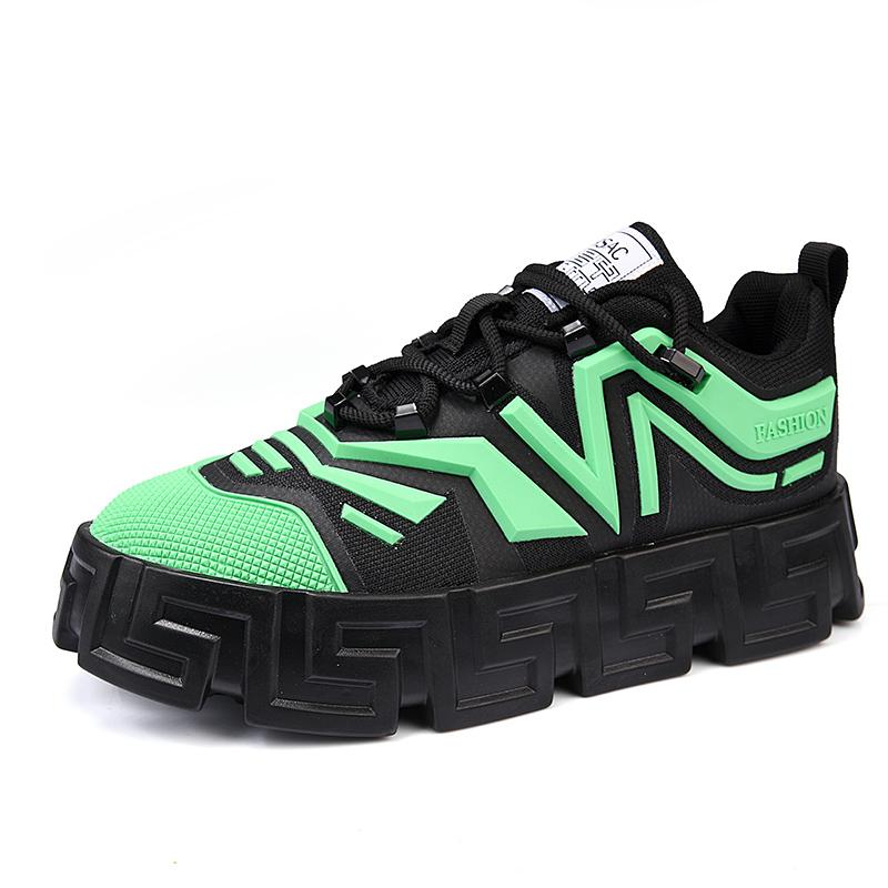 Non-slip rubber soled board shoes men style personality men's shoes outdoor sports casual shoes students low top fashion shoes