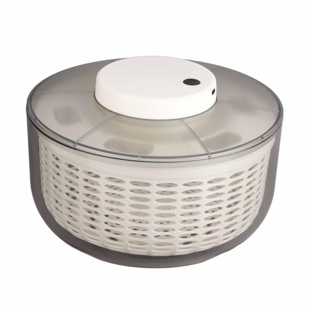 Salad Spinner 500RPM Electric Vegetable Fruit Washer Dryer Drainer Strainer for Kitchen 6000ML