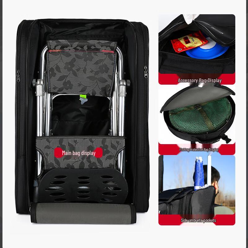 Brangdy Fishing Chair & Tackle Backpack