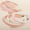 5-Piece Set of Fashionable and Simple Pearl Headbands for Girls, with a High-End Feel, Suitable for Spring and Summer, Women's Hair Access