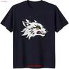 Fierce White Wolf Head Graphic Tee T-shirt