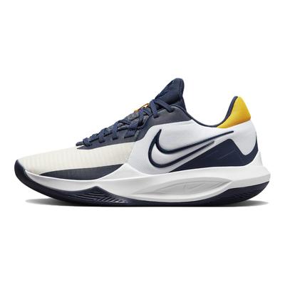Precision 6 White Midnight Navy Men Sneakers University-Gold DD9535-101