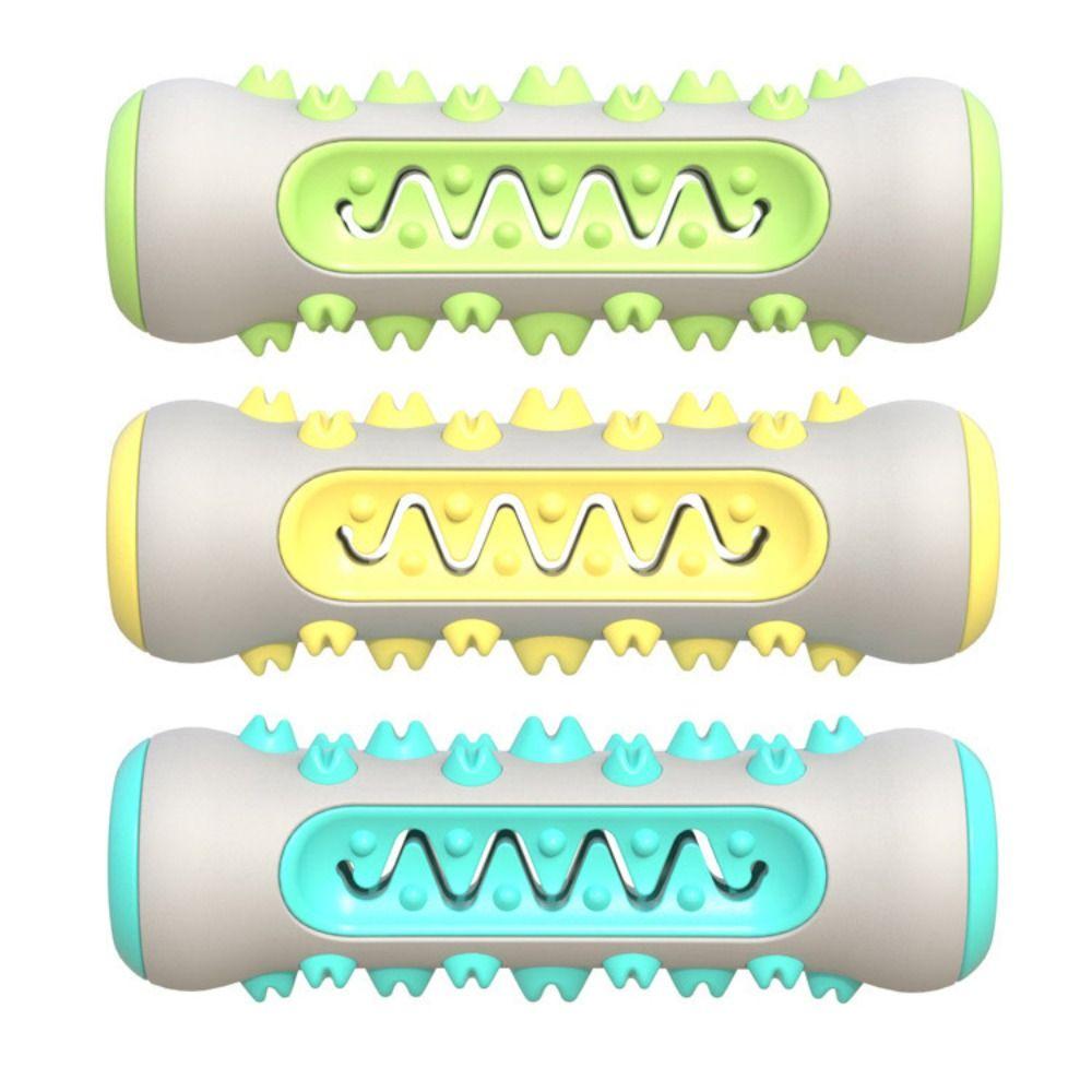 Pet Supplies TPR Dog Teeth Grinding Stick Bite Resistant Non-slip Puppy Cleaning Toy Bones Shape Dog Chew Toy Dental Care