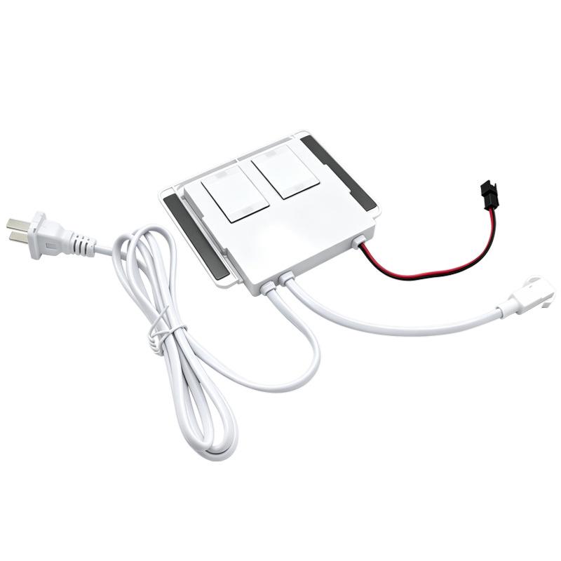 110V/220V Bathroom Mirror Touch Control LED Strip with Dual Key Defogging Module