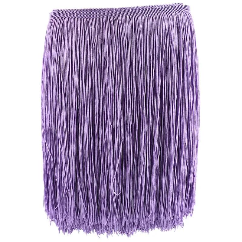 10yard/lot 15cm/20cm/30cm Polyester Tassel Lace Fringe Trimming Latin Dance Clothing Accessories DIY Curtain Decoration JK142