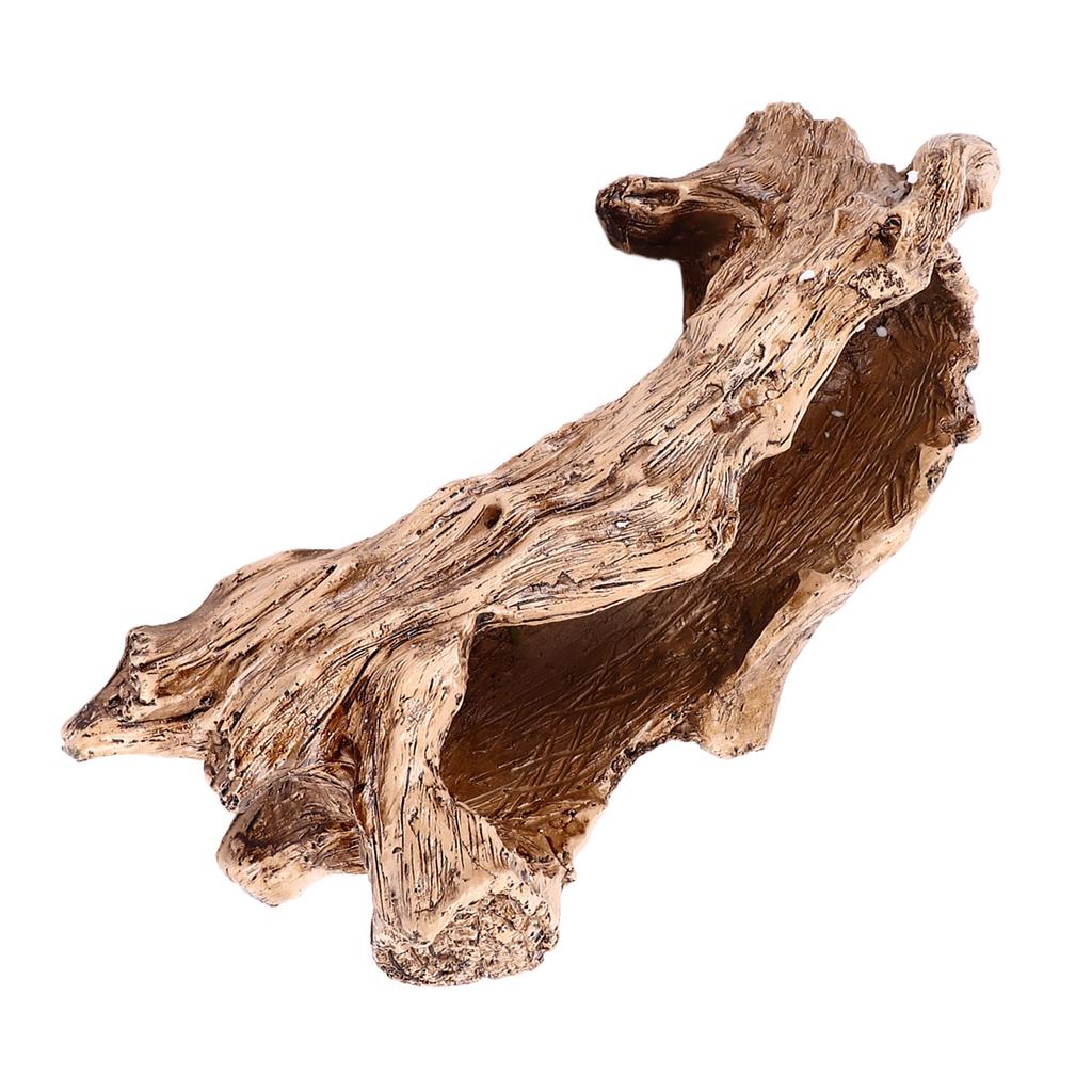 Artificial Driftwood Planter Resin Succulent Planter Vintage Tree Root Stump Log Like Flower