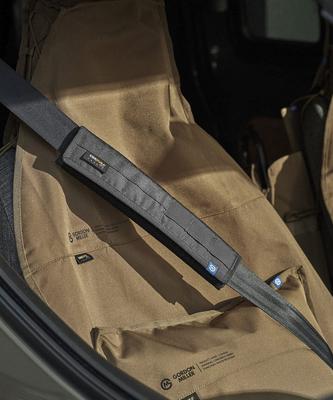GORDON MILLER Car Cordura Seat Belt Pad Dark Gray 1710517
