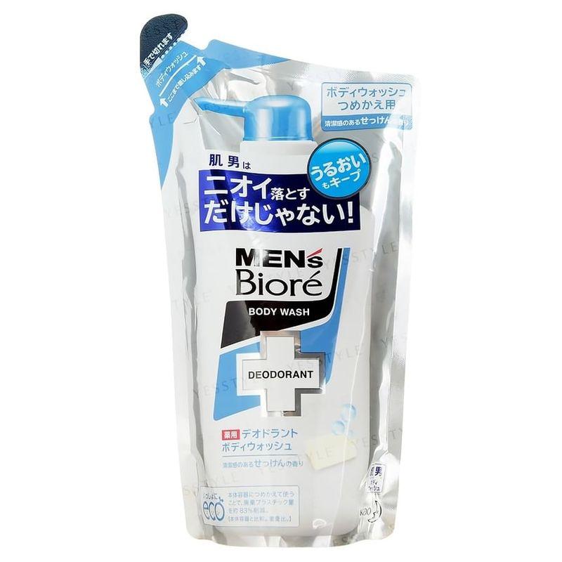 Kao - Męski żel pod prysznic Biore Deodorant