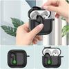Protective Case For Apple AirPods 4 3 2 Cover Luxury Earphone Cover Case For AirPods Pro 2 Air Pods Shockproof Sleeve With Hook