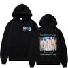 Sudadera con capucha Backstreet Boys Millennium Tour para Hombre y Mujer Moda Música Popular Streetwear Vintage Algodón Suave Holgada Acogedora y Versátil