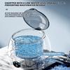 Mini Semi Automatic Single Tub Washing Machine with Top Transparent Window 5kg Capacity Household Use Metal & Plastic