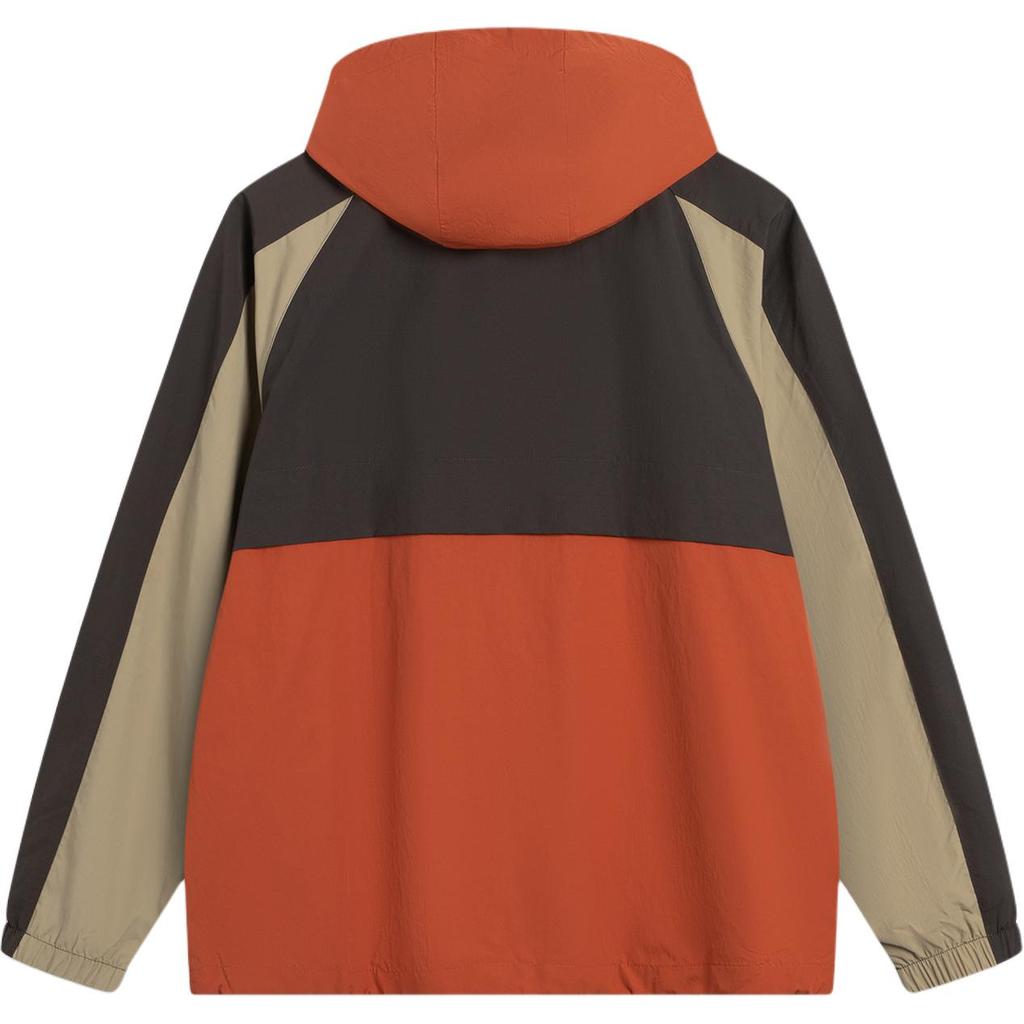 Li Ning Sports Lifestyle Series Hooded Logo Letter Windbreaker Men Outerwear AFDVE63-6