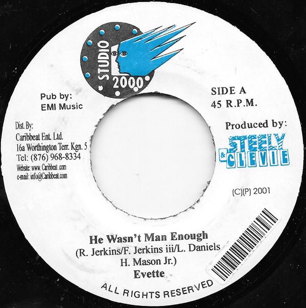 

7-дюймовая пластинка DETERMINE / EVETTE - Must Be Mi Mind / He Wasn t Man Eno NONE Studio 2000 2001 Ямайка Регги, Ска и Даб Б/У