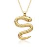 Snake Charm Necklace Enhancing Styles Trendy Women Accessories Fashion Statement Necklace for Parties and Gatherings
