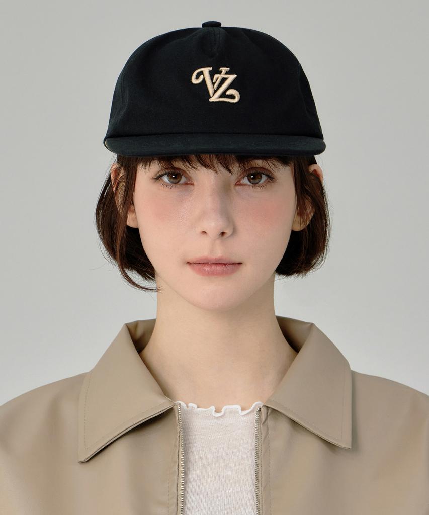 Bajal Leaf Vz Monogram 5-Panel Ball Cap Black