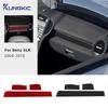 Real Soft Carbon Fiber Trim Sticker For Mercedes Benz SLK R171 2004 2005 2006 2007 2008 2009 2010 Car Dashboard Panel Strip