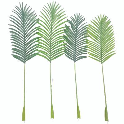 Artificial Wedding Decoration Areca Palm and Coconut Tree Leaves for Floral Arrangements and Wall Decor