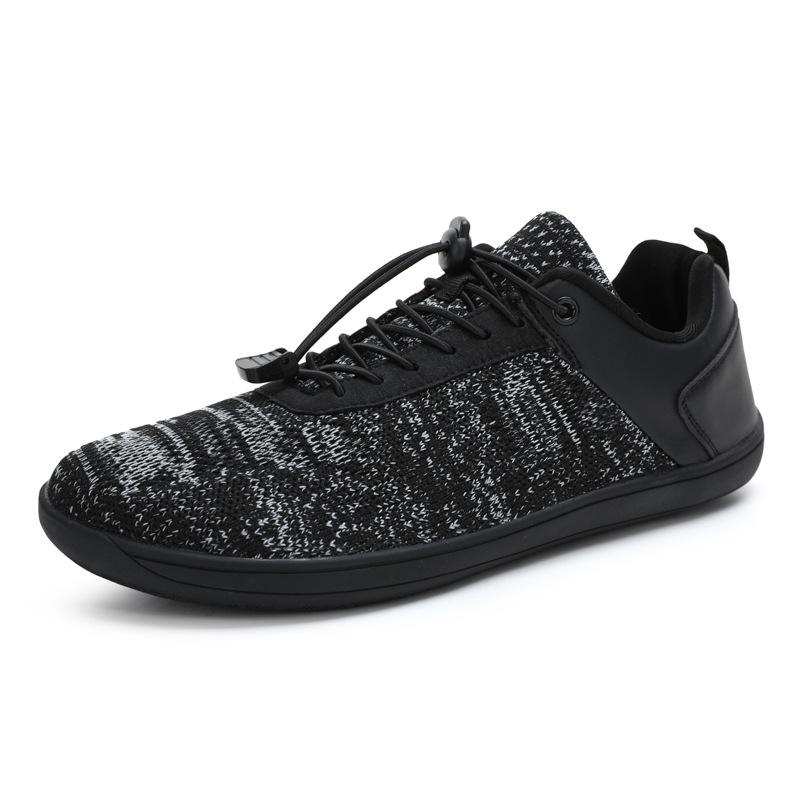 Summer Temu2025 Popular Flat Casual Shoes Men's and Women's Wide Last Fly-woven Sports Shoes Couple Fitness Shoes