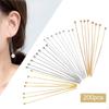 200 Metal End Head Findings for Jewelry Beading Dangle Earring Making