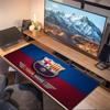 FC Barcelona Print  Cushion Non-slip Laptop Tablet Big Mousepad XXL Mat Mini PC Playmat With Lock Edge
