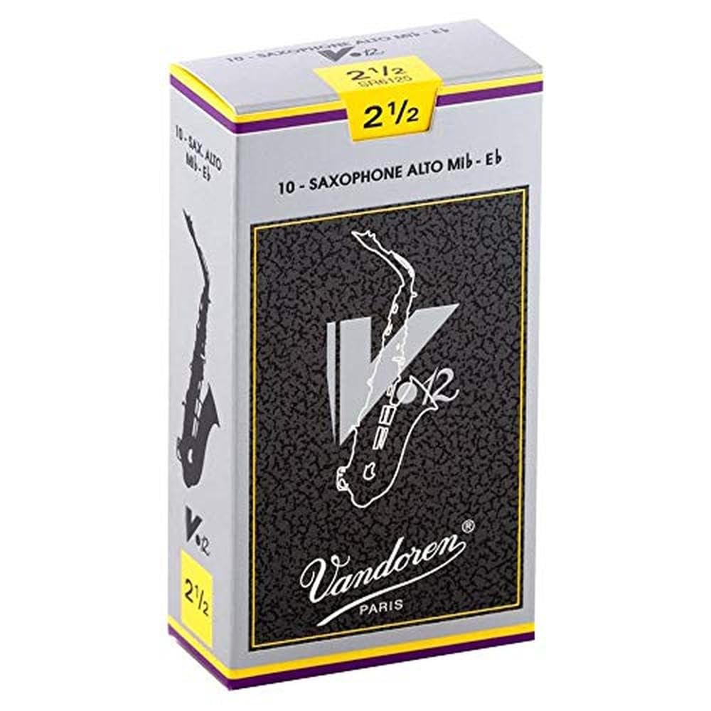 Vandoren Alto Saxophone Reed V.12 Hardness 3-1/2 (10 pieces)