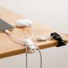3Pcs New Reusable Cable Management Clips Multi-Purpose Mini Cord Fixed Clips Durable Wire Holder Organizer