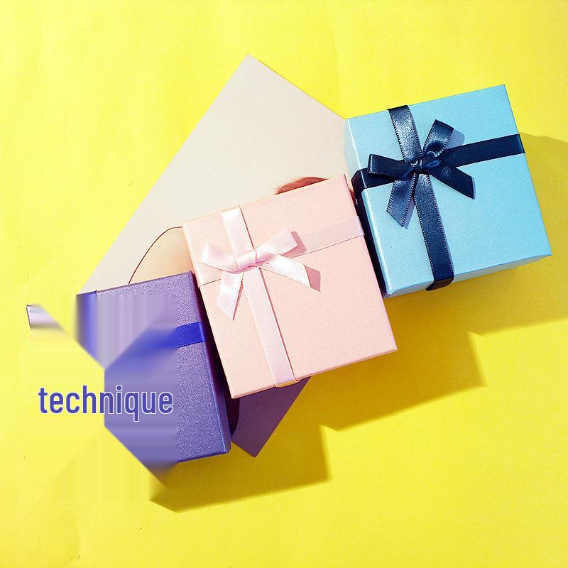 Vibrant Pink Bow Jewelry and Gift Box