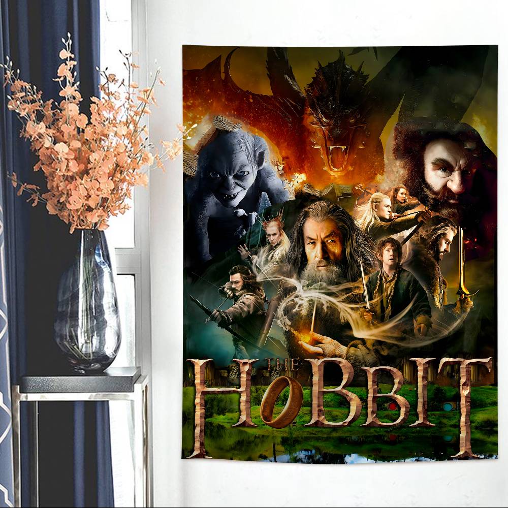 The Hobbit Part Printed Large Wall Tapestry Art Science Fiction Room Home Decor Decor Blanket