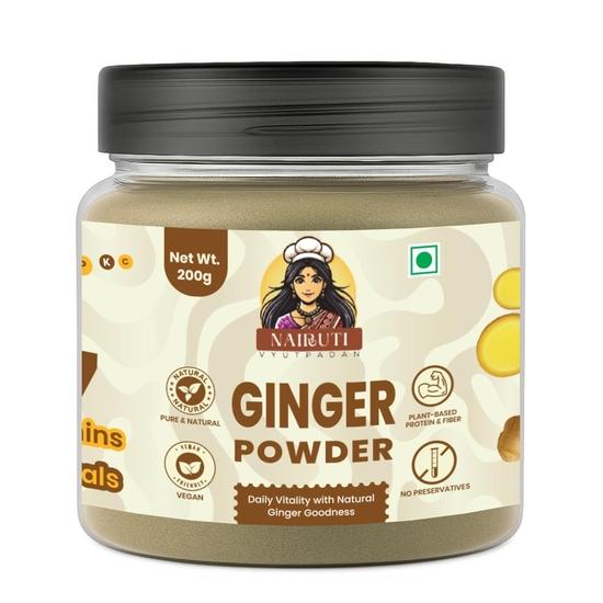

Nairuti Vyutpadan Dry Ginger Powder 200g | Winter Special Saunth Powder | Ayurvedic Adrak Powder for Immunity, Throat Relief & Digestion 200GM