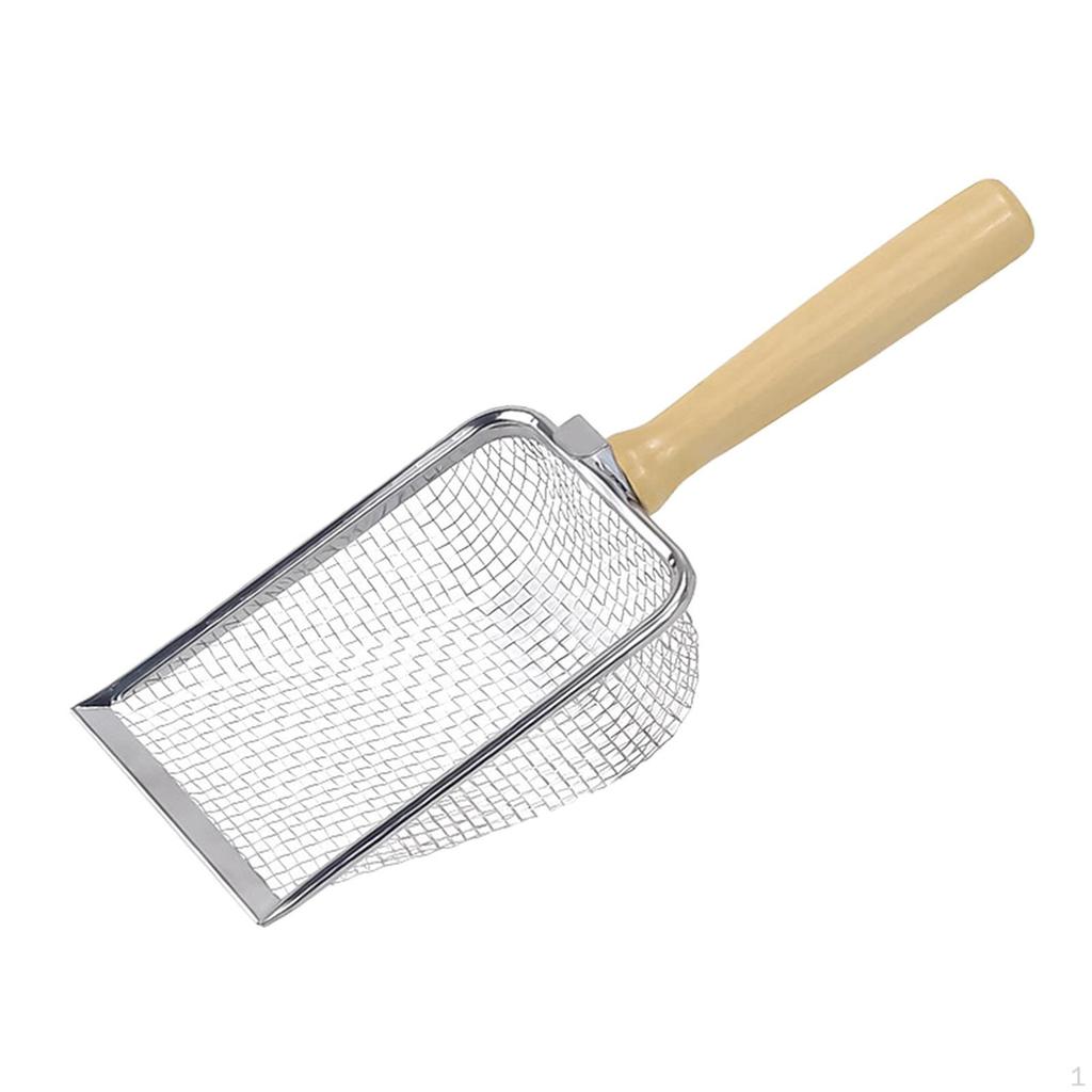 Cat Litter Scoop Toilet Durable Pet Supplies Stainless Steel Deep Cleaning Tool