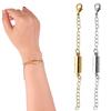 Stylish Necklace and Bracelet Extenders Adjustable Length Chains Alloy Metal Extension Extended Tail Chains Accessory