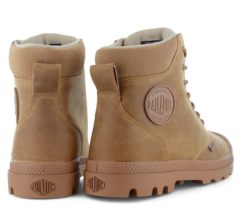 Palladium Pampa Sport Cuff Thinsulate WP+ Waterproof - Winter Boots Brown 79546-257-M ORIGINAL