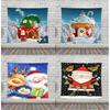 Christmas Theme Christmas Cottage Tapestry Living Room Sofa Home Decor Christmas Gift