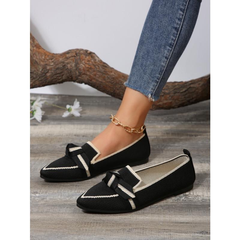 summer high-quality purple women's shoes lazy casual comfortable flat shoes women's shoes large lightweight knitted shoes