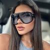 Big Aviator Sunglasses Women Men Fashion Oversized Stylish Summer Holiday Shades UV Protection