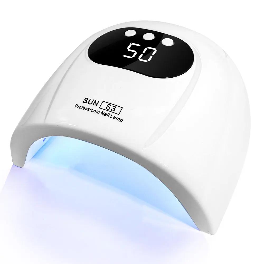 

UV LED Nail Lamp Professional Gel Polishing Nail Light 24 LED Nail Art Quick Dryer for Nail Gel Curing Nail Salon Tool білий