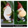 Solar Resin Statue Decoration Patio Garden Statue Dwarves Decorate Outdoor Balcony Lights Mattress And Frame