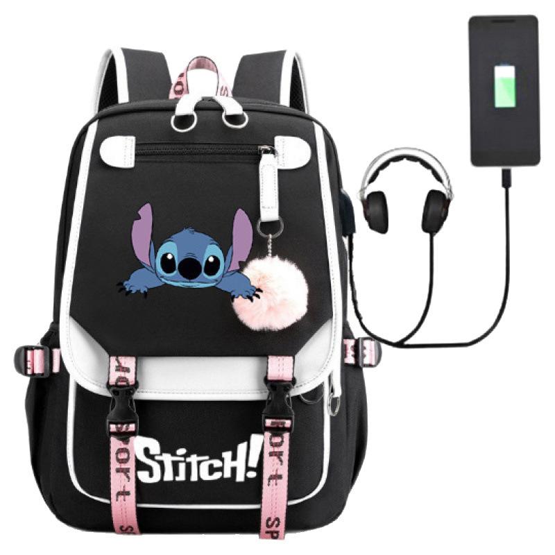 New Usb Charging School Bag Student Backpack Backpack